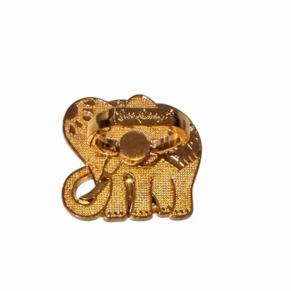 Lilly Pulitzer Gold Elephant Phone Ring / Grip & Stand